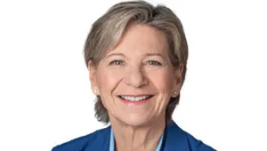 Headshot of Pfizer Board Member Susan Desmond-Hellmann