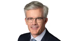 Headshot of pfizer board member Mortimer Buckley